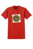 Delta T-Shirt - Vintage 1987 Preferred U.S. Airline Gold Seal Sticker - Red