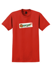 Air Canada T-Shirt - Vintage To Singapore Dragon Jet Sticker - Red