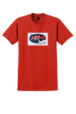 Icelandair T-Shirt - Vintage Boeing 737-400 Cartoon Jet Sticker - Red