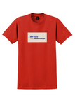 Jet South T-Shirt - Vintage Southern Style Bag Sticker - Red