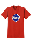 KLM T-Shirt - Vintage Officially Appointed Agent Sticker - Red