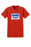 LACSA T-Shirt - Vintage Fragil Airline Of Costa Rica Bag Sticker - Red
