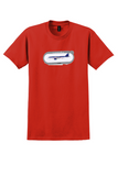 LAN Chile T-Shirt - Vintage Airbus A320 Bag Sticker - Red