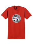 Air Holland T-Shirt - Vintage Cartoon Boeing 757 Bag Sticker - Red
