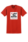 Martinair T-Shirt - Vintage Amerika? Vlieg Martinair! Bag Sticker - Red