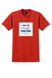 McDonnell Douglas T-Shirt - Vintage MD-90 Flight Crew Sticker - Red