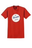 Air New Zealand T-Shirt - Vintage Previously Named TEAL Bag Sticker - Red