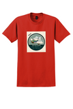 Air New Zealand T-Shirt - Vintage Pride of the Pacific Bag Sticker - Red