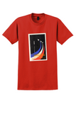 Paris Air Show 1963 T-Shirt - Vintage Le Bourget Poster Stamp Sticker - Red
