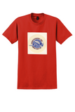 Airliners International T-Shirt - Vintage 1992 Orange County Sticker - Red