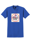 American Airlines T-Shirt - Vintage 767 LuxuryLiner Sticker - Royal Blue
