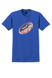 American Airlines T-Shirt - Vintage The Flagship Fleet DC-3 Bag Sticker - Royal Blue
