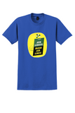 Aer Lingus T-Shirt - Vintage The Friendly Airline Bag Sticker - Royal Blue