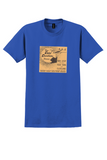 Capital Airlines T-Shirt - Vintage Constellation Non-Stop Bag Sticker - Royal Blue