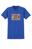 Cubana T-Shirt - Vintage La Ruta de las Estrellas Bag Sticker - Royal Blue