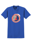 Eastern Air Lines T-Shirt - Vintage Great Silver Fleet Bag Sticker - Royal Blue