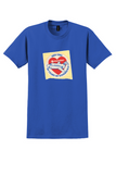 Finnair T-Shirt - Vintage 60 Years Of Experience Bag Sticker - Royal Blue