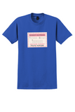 Flying Tiger Line T-Shirt - Vintage Exhibit Material Cargo Label - Royal Blue