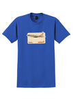 Iberia T-Shirt - Vintage Convair 440 Metropolitan Sticker - Royal Blue