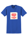 Air Florida T-Shirt - Vintage Join The Battle For Britain Sticker - Royal Blue