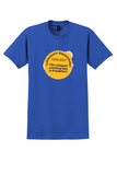 Lufthansa T-Shirt - Vintage Daystretcher Bag Sticker - Royal Blue