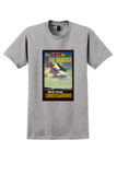 Fly TWA San Francisco T-Shirt - Vintage Constellation Poster - Sport Gray