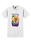 Fly TWA Portugal T-Shirt - David Klein Mermaid Poster - White
