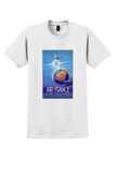 Air France T-Shirt - Maurus Shining on the World Poster - White