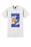 Air France Balearic Islands T-Shirt - Boucher Almond Blossom Poster - White