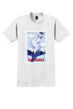 Air France Dans Tous les Ciels T-Shirt - Vintage Art Deco Poster - White