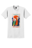 Air India Bangkok T-Shirt - Vintage Monk Umbrella Poster - White