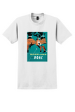 BOAC Scotland T-Shirt - Vintage Highland Dancers Poster - White