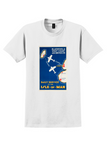 Blackpool & West Coast Air Services T-Shirt - Isle of Man Poster - White