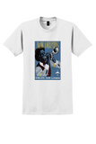 Delta New Orleans T-Shirt - Vintage Jazz Trumpeter Poster - White