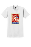 Eastern Air Transport Atlantic City T-Shirt - Vintage Poster - White