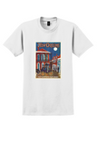 Eastern Air Lines New Orleans T-Shirt - Vintage French Quarter Poster - White
