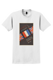 Imperial Airways Le Touquet T-Shirt - Vintage Flags Poster - White