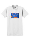KLM Caribbean Routes T-Shirt - Vintage Route Map Poster - White