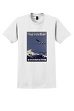 Lufthansa Seaside T-Shirt - Vintage Fliegt in die Baeder Poster - White