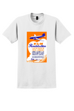KLM Zuid-Limburg T-Shirt - Vintage Sightseeing Flights Poster - White
