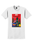 Middle East Airlines Kuwait T-Shirt - Vintage Oil Derricks Poster - White