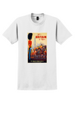 Pan Am Britain T-Shirt - Vintage Horse Guards Poster - White