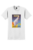 Pan Am Madrid T-Shirt - Vintage Flamenco Dancer Poster - White
