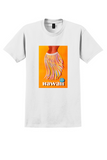 Pan Am Hawaii T-Shirt - Vintage Hula Skirt Poster - White