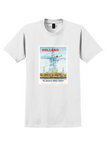 Pan Am Holland T-Shirt - Vintage Windmill Poster - White