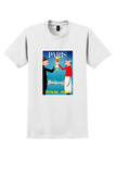 Pan Am Paris T-Shirt - Aaron Fine Champagne Toast Poster - White