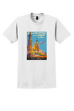 Pan Am Philippines T-Shirt - Vintage Temple Guardians Poster - White