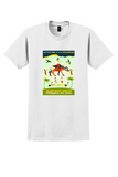 Philippine Air Lines T-Shirt - Vintage Mabuhay Folk Dance Poster - White