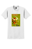 Qantas Manila T-Shirt - Vintage Carabao Poster - White