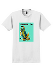 Qantas Pacific Islands T-Shirt - Vintage Sea Turtle Poster - White